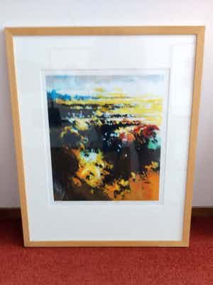 Mattie Schilders - Mooi werk getiteld "land" verkocht voor € 55!