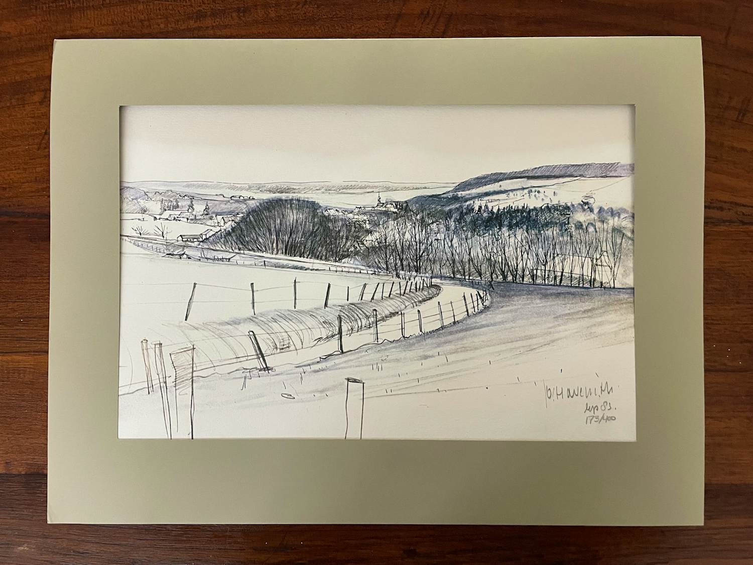 Jo Havenith - Vergezicht op het dorp Eys kopen? Bied vanaf 15!