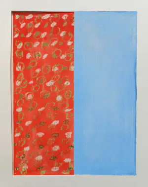 Horst Antes - Strip Teeth, complete uitgave met 7 pochoirs + gesigneerde aquarel kopen? Bied vanaf 1000!