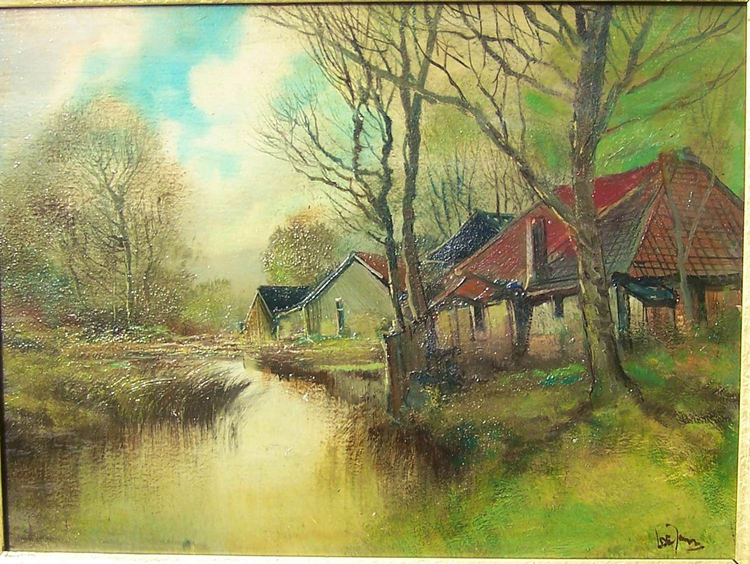 Lambertus de Jong - Huizen aan de kreek. kopen? Bied vanaf 65!