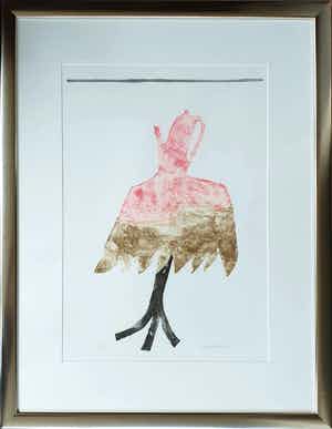 Klaas Gubbels - 'Roze kan' (1977) - Nieuwe lijst verkocht voor € 485!