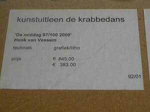 Henk van Vessem - De middag kopen? Bied vanaf 19!