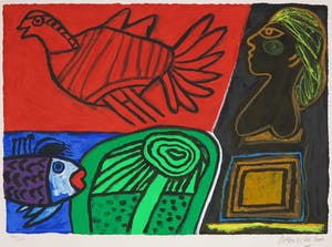 Corneille - Zeefdruk, La poisson amoreux kopen? Bied vanaf 150!