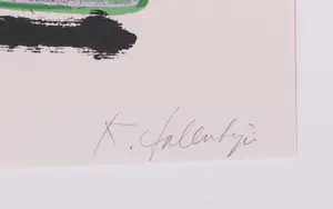 Kees Salentijn - Zeefdruk, Hommage aan Van Gogh - Ingelijst kopen? Bied vanaf 50!