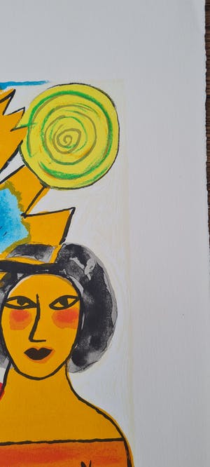 Corneille - Un ete Italien - handgesigneerde litho kopen? Bied vanaf 110!