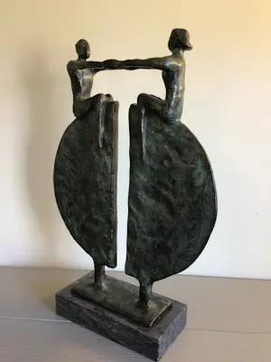 Corry Ammerlaan - “ Nieuw Perspectief “ XXL - zeldzaam kopen? Bied vanaf 1250!