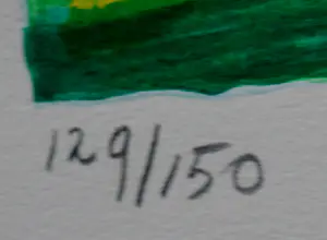 Hans Truijen - Zeefdruk: "Bloemen voor Gea" - 1995 kopen? Bied vanaf 100!