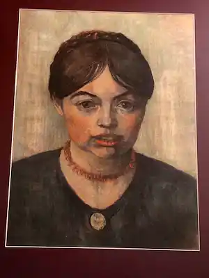Adri Pieck - portret van Gretha Pieck (ZELDZAAM) verkauft für € 325!