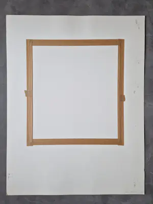 Jan Loman - Monochrome E.A. Litho - 1961 - zonder titel - met opdracht "voor jaap Kraanen" kopen? Bied vanaf 50!