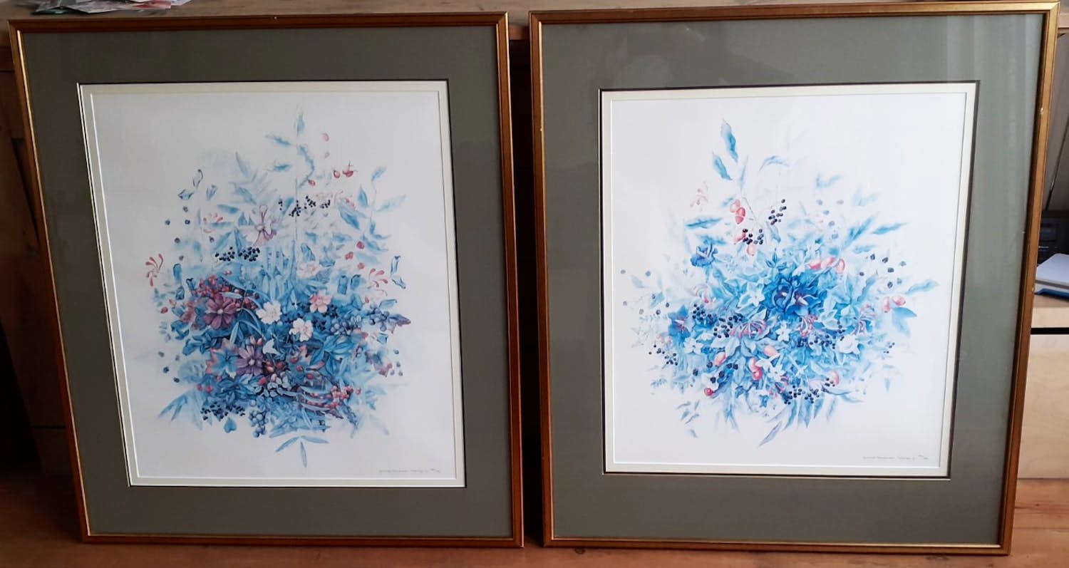 Janneke Brinkman-Salentijn - Bloemenweelde I en II verkocht voor € 50!