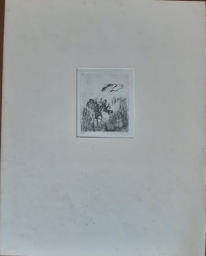 Enno Brokke - Paardenhoofd met lelie kopen? Bied vanaf 35!