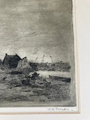 Willem Bastiaan Tholen - Hutten en schuren / Giethoorn kopen? Bied vanaf 50!