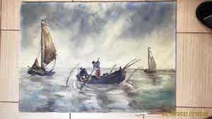 Henk van de Zandschulp - MARINE verkocht voor € 48!