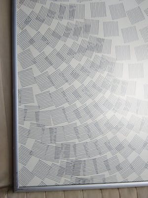 Peter ten Hoorn - Variatie op Ritme 6 - Abstracte lijntekening kopen? Bied vanaf 1!