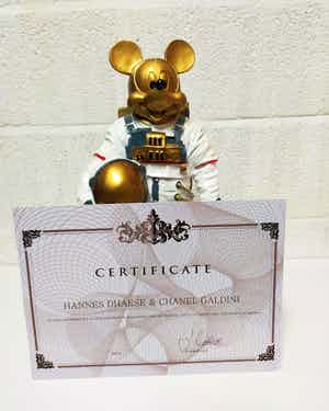 Hannes D'Haese - Mickey Mouse in space verkocht voor € 100!