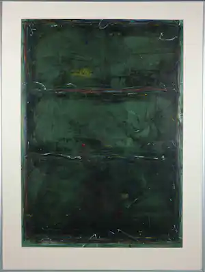 Cole Morgan - Gemengde technieken (grafiek/ olieverf) op papier, Zonder titel - Ingelijst verkauft für € 425!