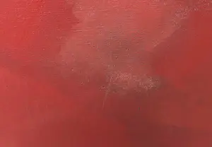 Niet of onleesbaar gesigneerd - Olieverf op doek, Compositie in rood - Ingelijst (Zeer groot) kopen? Bied vanaf 1!