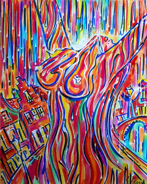 Elena Polyakova - In Amsterdam verkocht voor € 100!