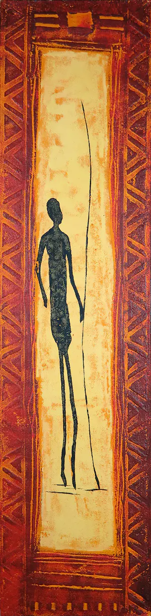 Felipe Campello - Acryl op doek, Zonder titel (Zeer groot) kopen? Bied vanaf 1!