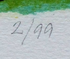 Jorg Immendorff - Ingelijste litho: The Rake II - 1995 kopen? Bied vanaf 325!