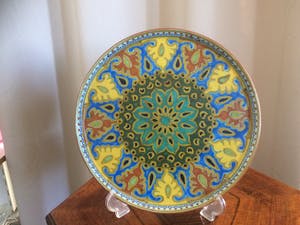 Plateelbakkerij Zuid-Holland - Deco bord met decoraties kopen? Bied vanaf 42!