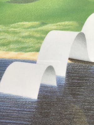 Rene Boin - Grote zeefdruk, gesigneerd en ingelijst kopen? Bied vanaf 50!