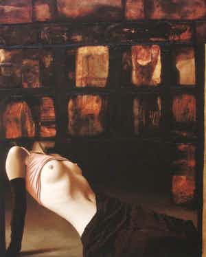 Willi Kissmer - giclee: zwarte serie nr 16 - 2015 verkocht voor € 125!