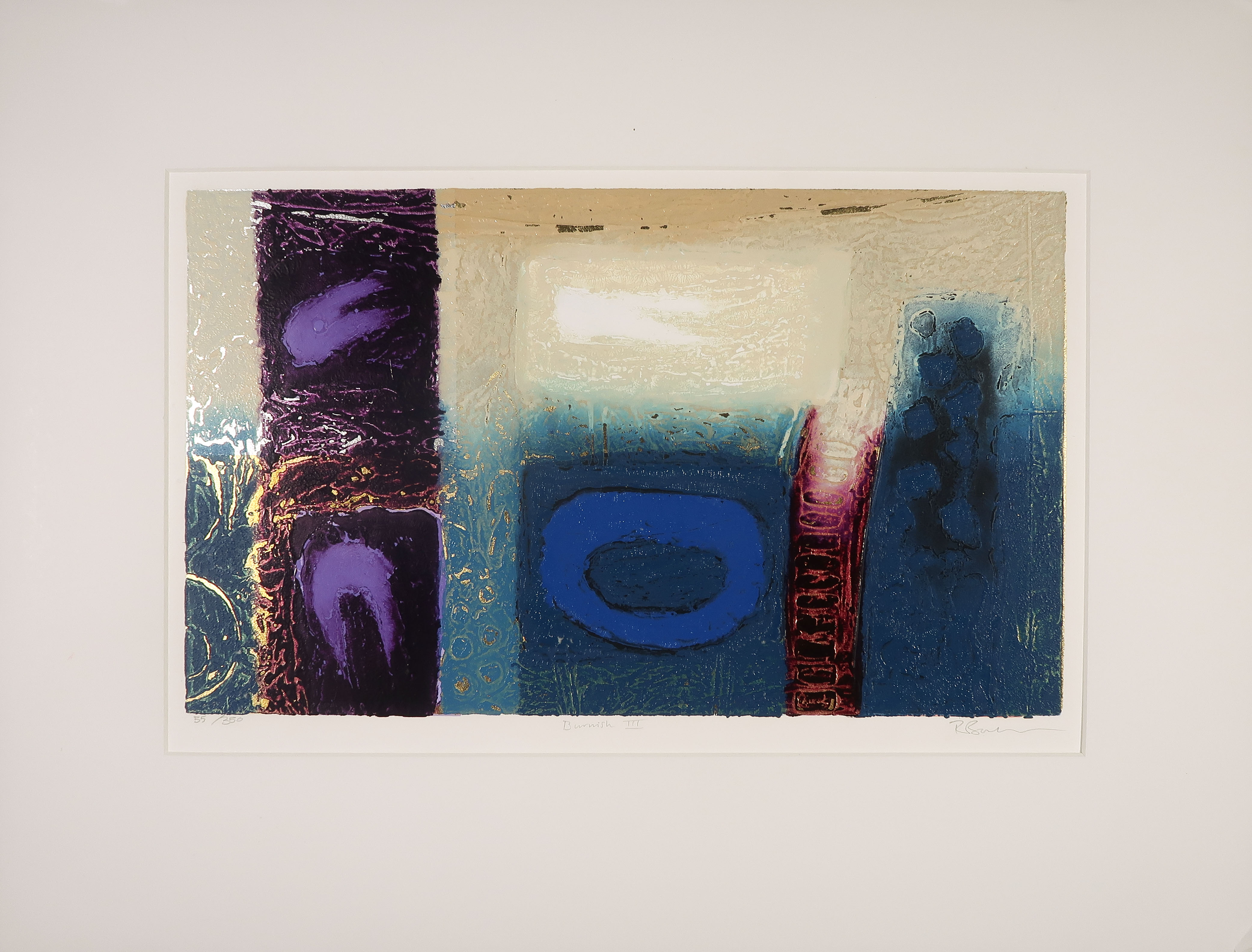 Niet of onleesbaar gesigneerd - Zeefdruk Burnish III kopen? Bied vanaf 1!