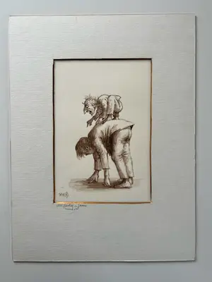 Hans van Norden - Jongen met trol kopen? Bied vanaf 20!