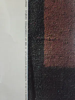 Paul Klee - Bluhendes. Grote affiche. Drukgesigneerd. kopen? Bied vanaf 99!