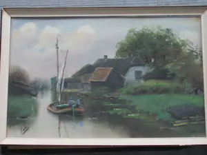 Gerard Cox (jr.) - scheepje op rivier kopen? Bied vanaf 50!