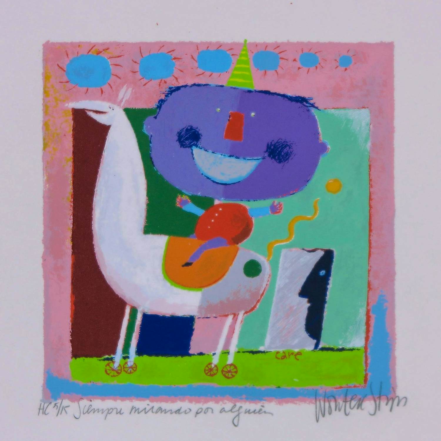 Wouter Stips - Zeefdruk, Siempre (…) kopen? Bied vanaf 30!