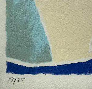 Hans Innemee - handgesigneerde zeefdruk | 'Zonder titel' | 1996 kopen? Bied vanaf 10!