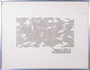 Hans Schults - Tekening, 77-8B - Ingelijst kaufen? Bieten Sie von 1!