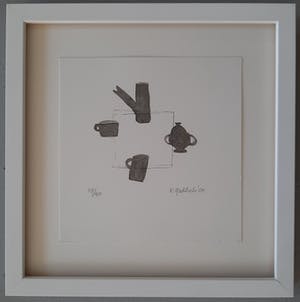 Klaas Gubbels - ingekleurd/aquarel kopen? Bied vanaf 299!