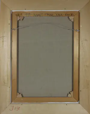 Marc Jonk - Arcyl op doek, Naakt (nr. 9) - Ingelijst kopen? Bied vanaf 250!