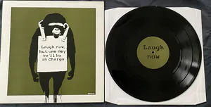 Banksy - DJ DM – Laugh Now EP (green cover Nr. 880/1000) kopen? Bied vanaf 900!