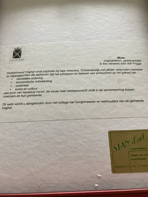 Adri Frigge - Hout/Linosnede z.t. kopen? Bied vanaf 30!