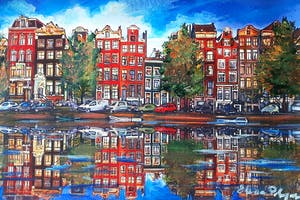 Elena Polyakova - Een gracht in Amsterdam kopen? Bied vanaf 75!