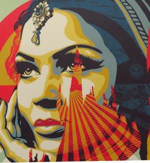 AcheterShepard Fairey - Target Exceptions? Enchérissez de 1!