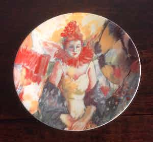 Niet of onleesbaar gesigneerd - ANNEMARIE DE GROOT - TANGO AMORE - GROOT BORD verkocht voor € 1!