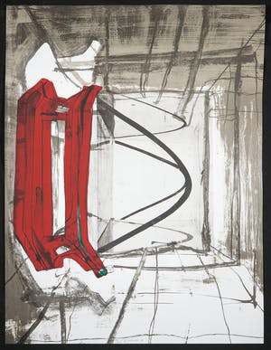 Eva Durlacher - Litho, Het podium is weer open kopen? Bied vanaf 1!