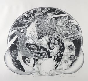 Yuki Hatazawa - Litho, Dream - Ingelijst kopen? Bied vanaf 50!