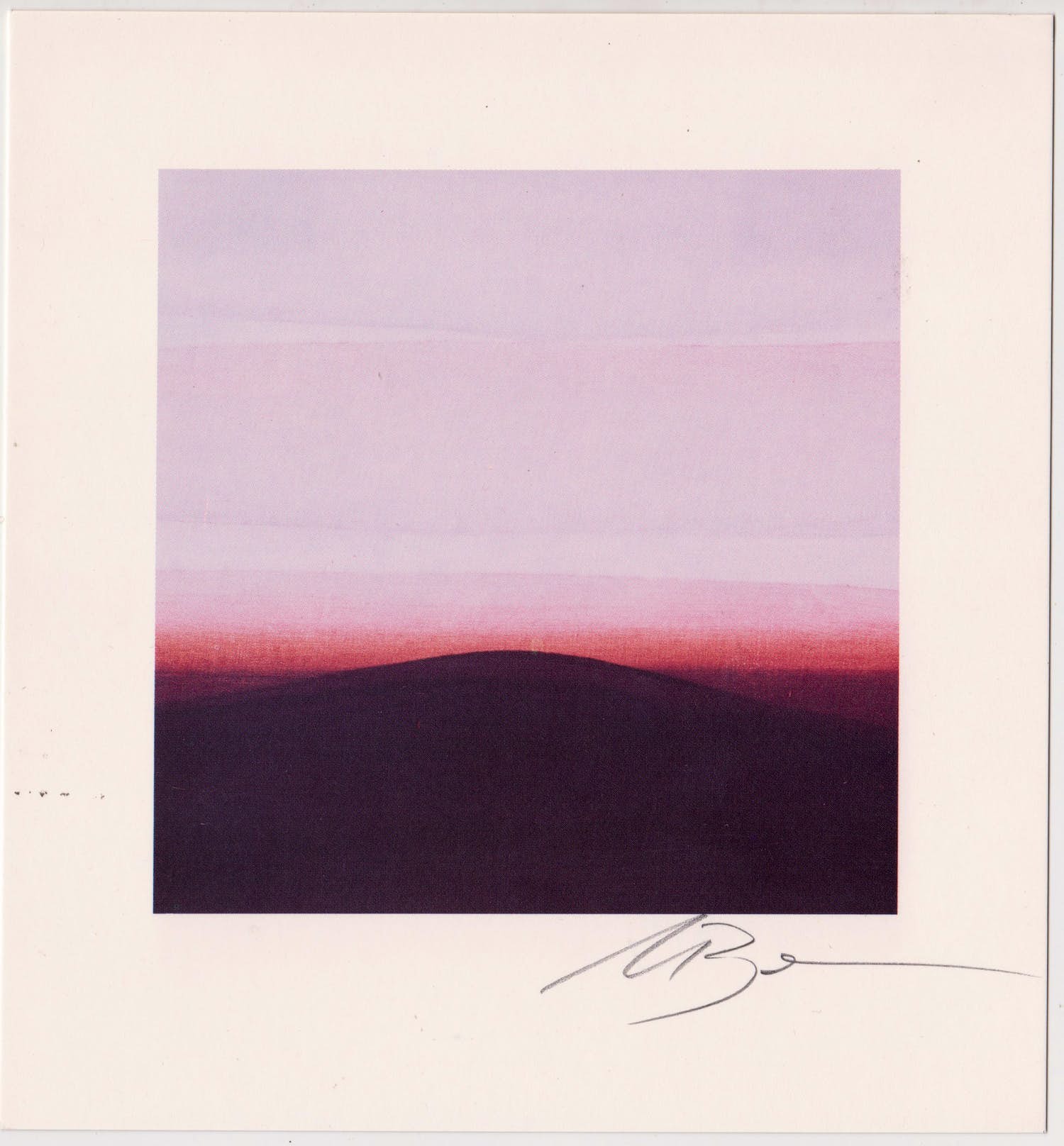 Manfred Bockelmann - Handgesigneerde zeefdruk: Landschap kopen? Bied vanaf 25!