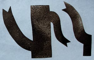 Klaas Gubbels - Houtdruk: Bruine kan + gratis affiche Gubbels 85 jaar- 2018 kopen? Bied vanaf 395!