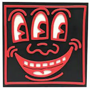 Keith Haring - ToyQube X Keith Haring - 4" SoundQube (Black) kopen? Bied vanaf 200!