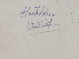 Willem Hendrik Gispen - Park in Stockholm - Aquarel kopen? Bied vanaf 55!