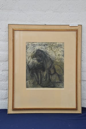 Ria Exel - Evangelie van ... - 1/10 - 1963 - droge naald en aquatint op papier kopen? Bied vanaf 20!