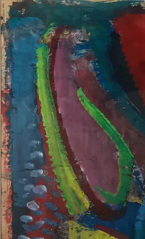 Fer Hakkaart - Hart & ogen met abstracte vormen kopen? Bied vanaf 120!