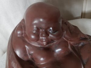 Niet of onleesbaar gesigneerd - Hotei -Steen kopen? Bied vanaf 1!